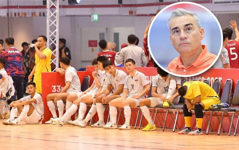 HLV futsal nam Thái Lan nói gì sau thất bại thảm hại ?