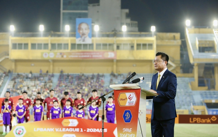 Khai mạc LPBank V.League 1- 2024/25: Mùa giải mới cùng khát vọng một nền bóng đá chuyên nghiệp