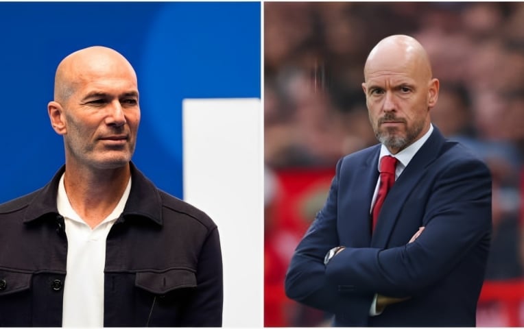 Zidane tái xuất, Ten Hag 'lo ngay ngáy' ghế nóng tại Old Trafford