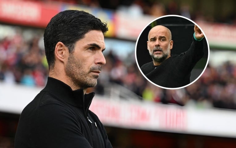 Arteta nói thẳng quan hệ với Pep Guardiola sau trận thắng Leicester