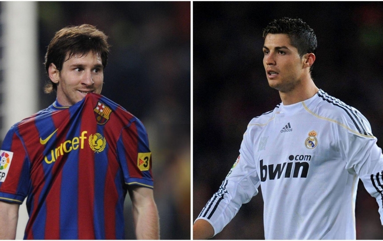 Lần đầu Messi và Ronaldo 'chạm mặt' nhau ở El Clasico