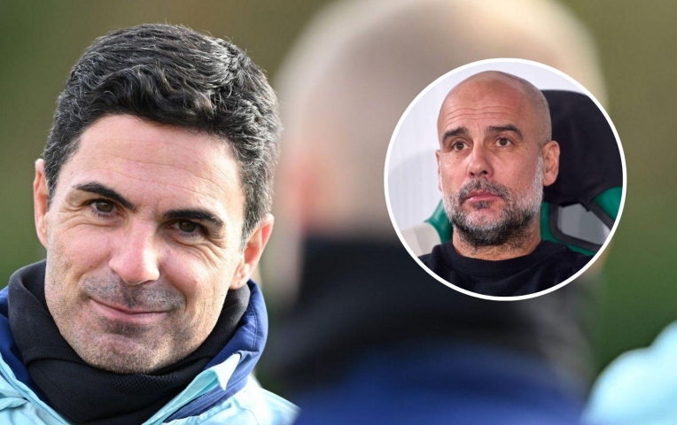 Arteta nói gì khi Pep Guardiola gia hạn với Man City?