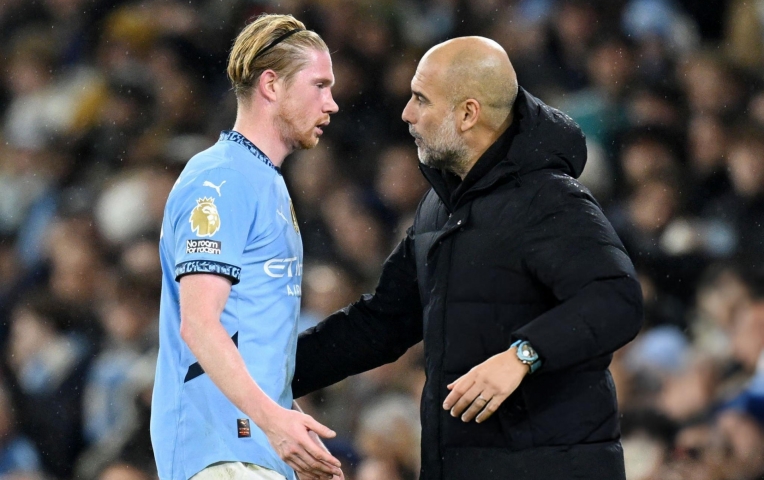 Pep nhẹ nhõm, nói luôn quan hệ với De Bruyne