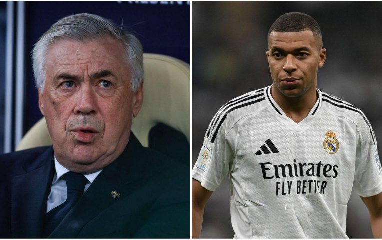 Ancelotti: 'Mbappe đã hết thời gian...'