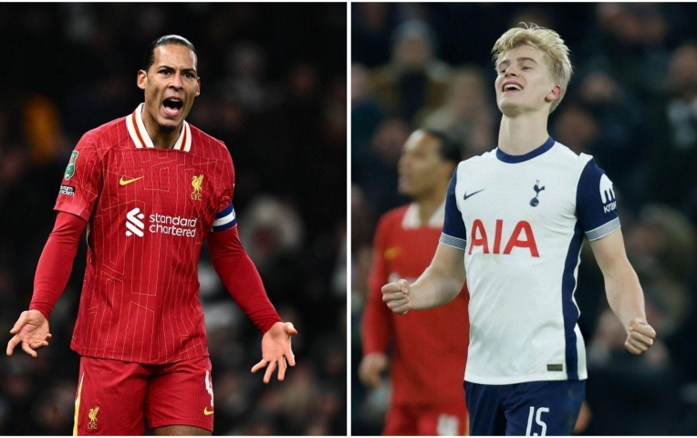 Van Dijk đòi thẻ đỏ cho người hùng Tottenham