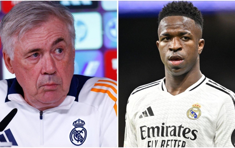 Ancelotti lên tiếng về tương lai của Vinicius tại Real