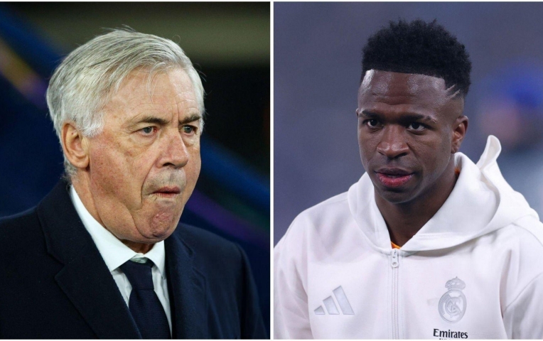 Ancelotti thừa nhận phát ngán với Vinicius