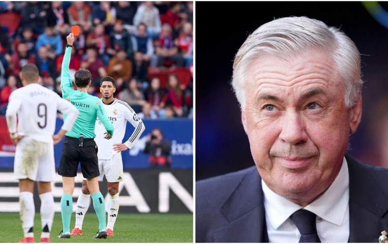 Ancelotti: 'Trọng tài đã hiểu sai ý của Bellingham'