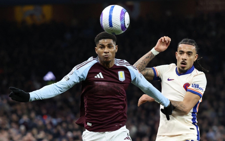 Rashford tỏa sáng, Aston Villa thắng kịch tính Chelsea