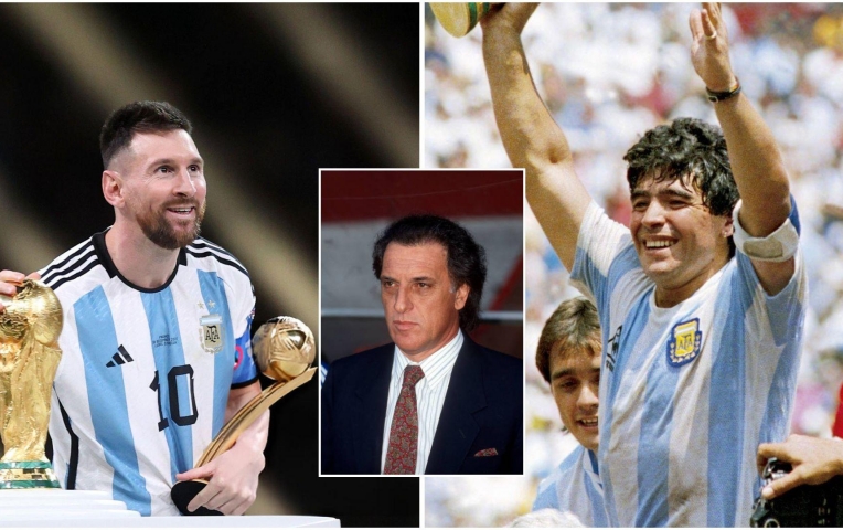 HLV Argentina chỉ điểm Maradona hơn hẳn Messi