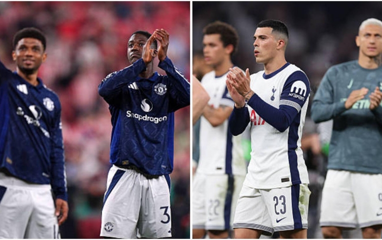 MU và Tottenham đạt thành tích khó tin tại đấu trường châu Âu