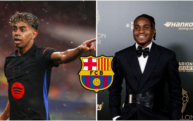 Chọn 'đối tác' cho Yamal, Barca nhắm ứng viên Quả bóng Vàng