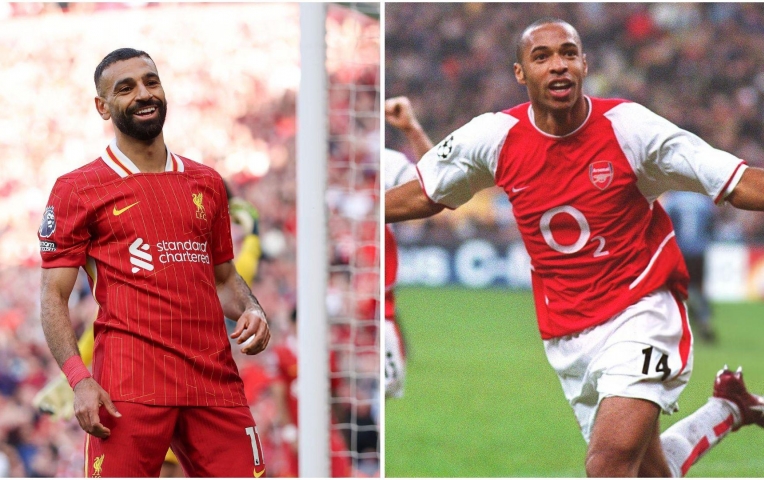 Sánh ngang Thierry Henry, Salah giành giải thưởng danh giá