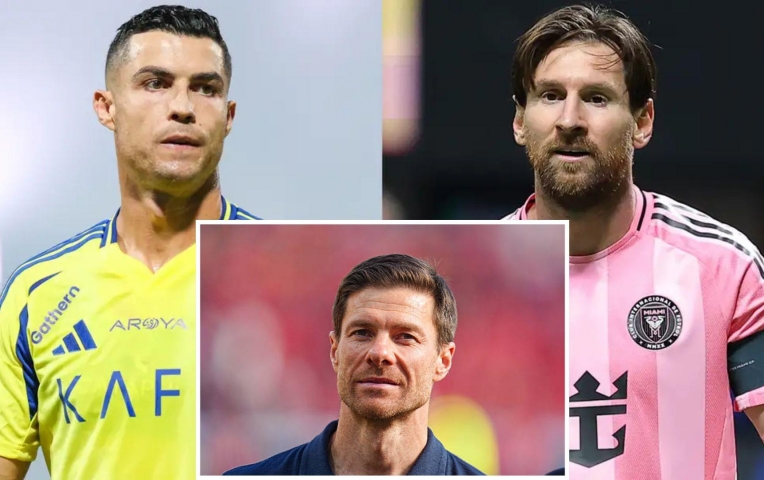 Messi hay Ronaldo? HLV Alonso chỉ thẳng người giỏi hơn