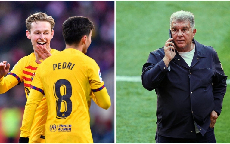 Gia cố tuyến giữa, chủ tịch Laporta trói chân 'bộ não' Barca