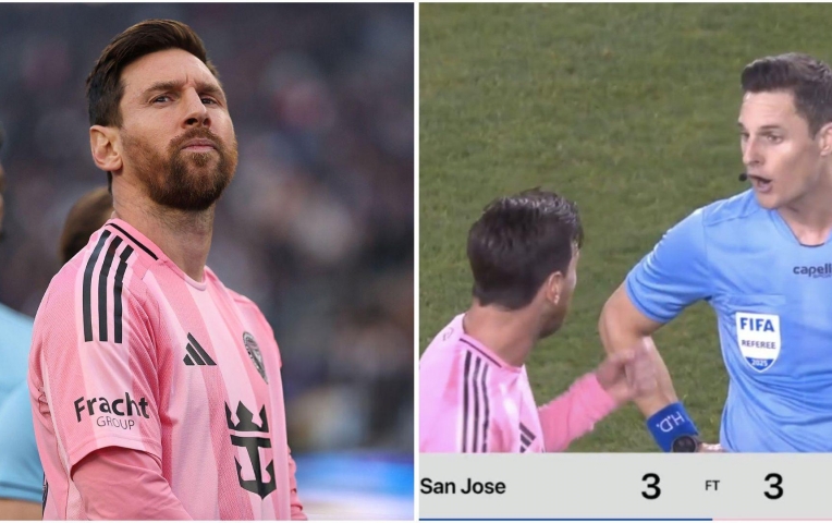 Lionel Messi chỉ mặt trọng tài, nhận cái kết đắng