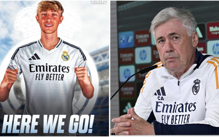 HLV Ancelotti nói điều đặc biệt về tân binh của Real