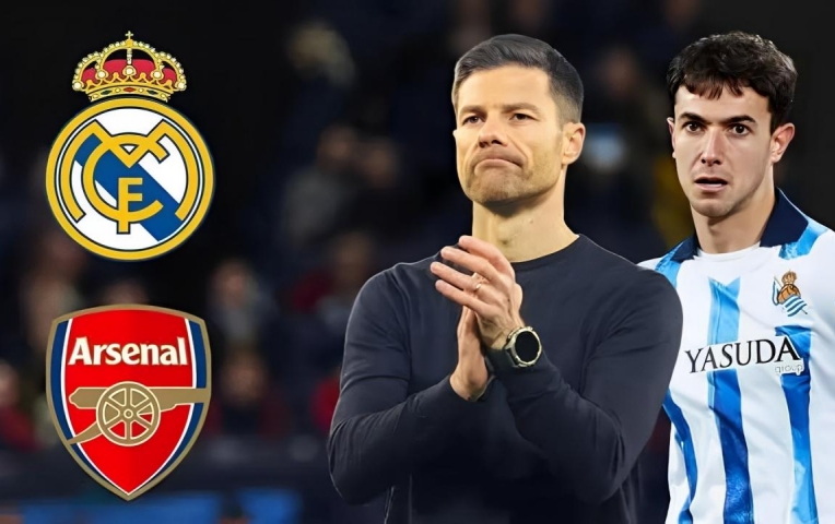 Alonso thúc giục Real 'cướp' siêu tiền vệ từ tay Arsenal
