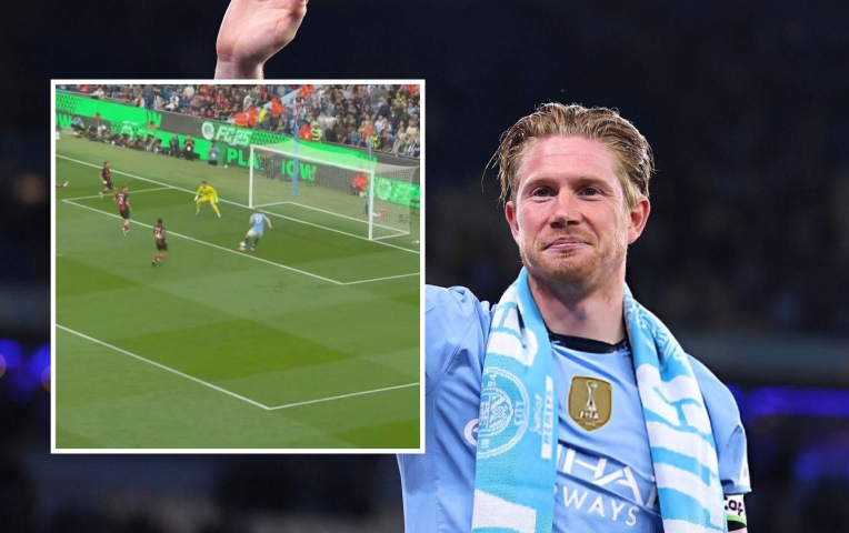 De Bruyne có khoảnh khắc đáng quên ngày chia tay Etihad