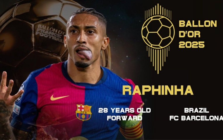 Gạt Raphinha, sếp lớn Barca chỉ 4 ứng viên giành Quả bóng Vàng
