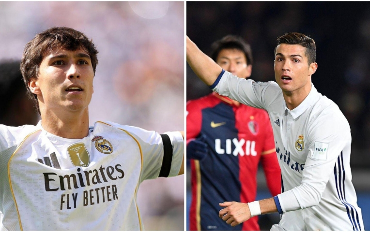 'Erling Haaland của Real' san lấp kỷ lục của Ronaldo