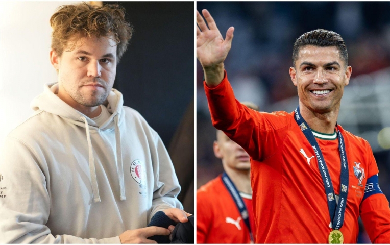 Kỳ thủ số 1 thế giới thách đấu Ronaldo