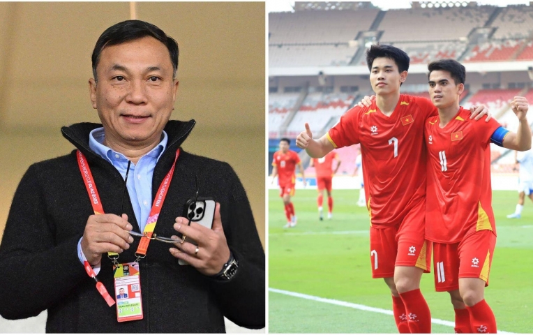 Chủ tịch VFF 'nhắc nhở' U23 Việt Nam trước chung kết U23 Đông Nam Á