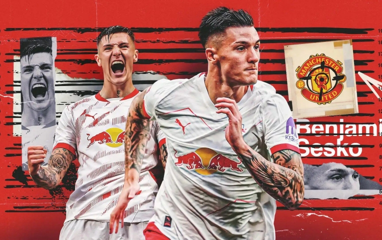 Chuyển nhượng MU 6/8: Tin vui từ Benjamin Sesko; Harry Maguire chốt tương lai