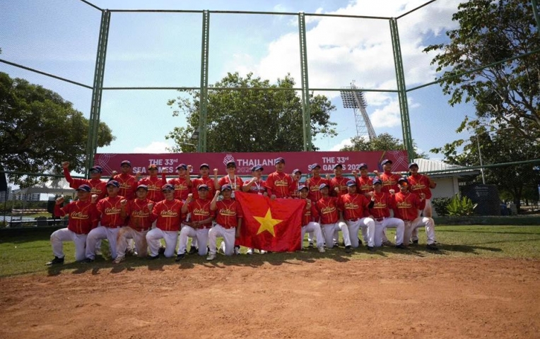 Thua 1-21, bóng chày Việt Nam hết cơ hội giành huy chương tại SEA Games