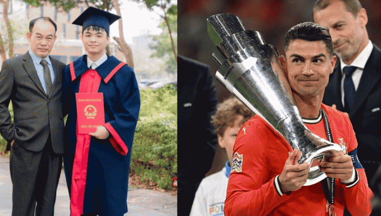 Thủ khoa đại học 2025 là fan của Ronaldo
