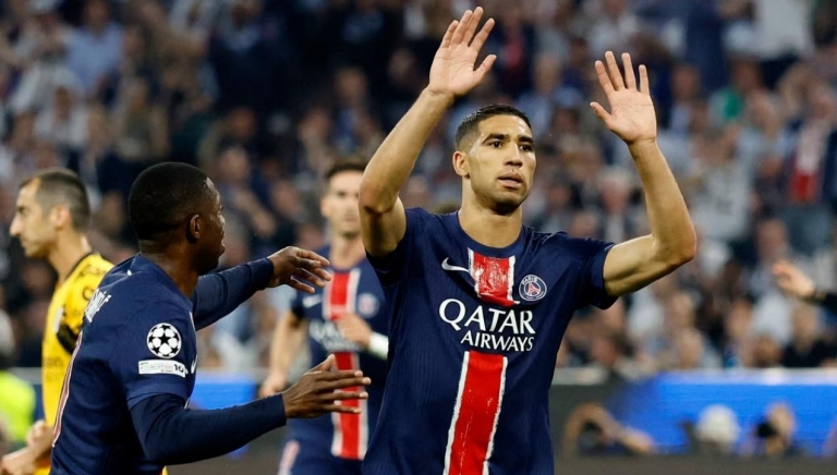 Hakimi đi vào lịch sử Champions League với kỷ lục chưa từng có