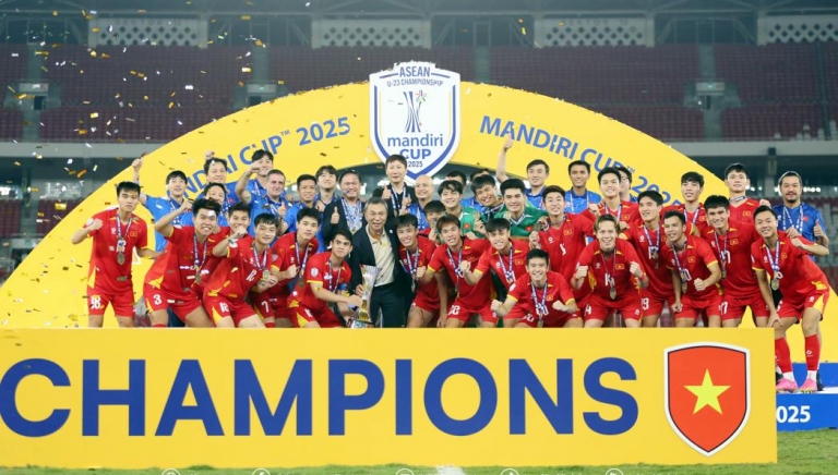 U23 Việt Nam nhận thưởng khủng sau chiến tích vô địch U23 Đông Nam Á 2025