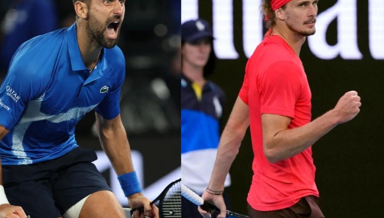 Trực tiếp tennis Novak Djokovic vs Alexander Zverev, 10h30 ngày 24/1