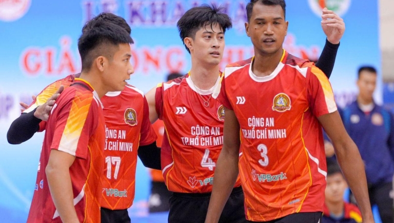 Trực tiếp bóng chuyền Công an TP.HCM vs Thể Công Tân Cảng, 18h00 ngày 9/3