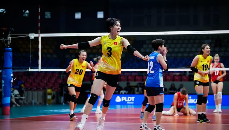 Bóng chuyền nữ Việt Nam rộng cửa vô địch AVC Nations Cup 2025