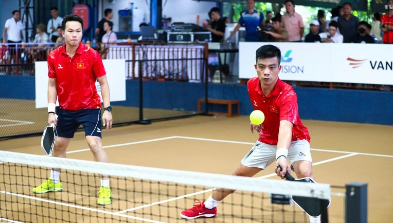 Kịch tính loạt trận chung kết giải Pickleball Công an nhân dân 2025