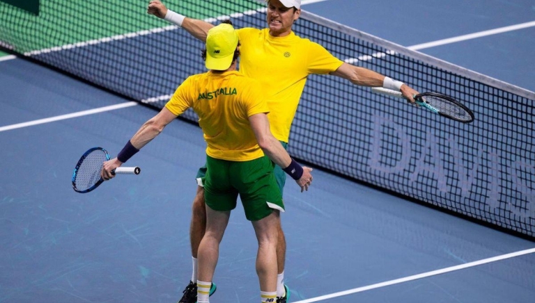 Kết quả tennis 21/11: Đương kim á quân Úc thẳng tiến bán kết Davis Cup 2024