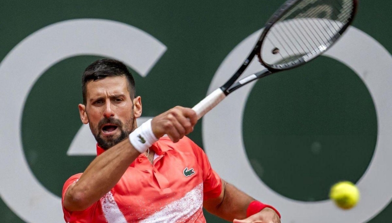 Lịch thi đấu tennis 22/5: Djokovic gặp thử thách