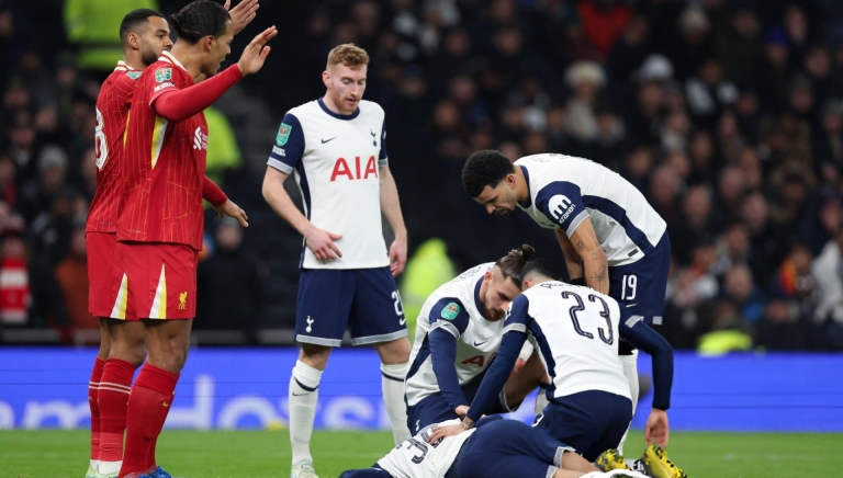 Ngôi sao Tottenham chấn thương kinh hoàng trong trận gặp Liverpool