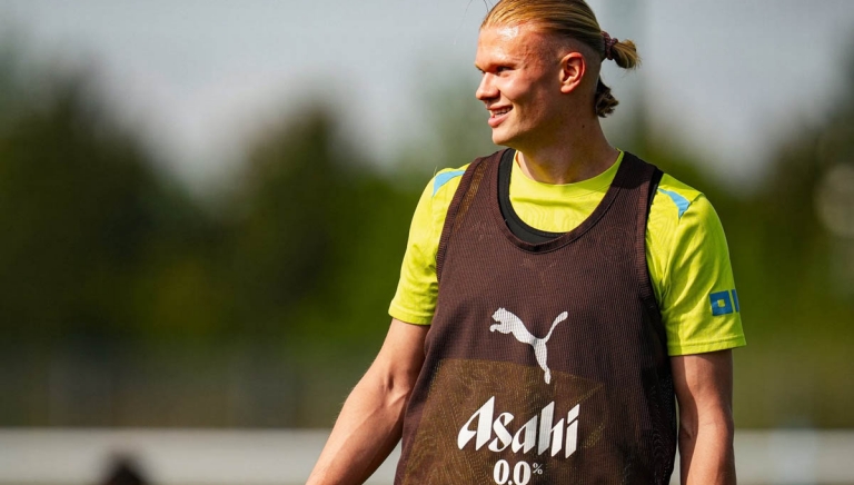 Man City nhận tin cực vui từ Erling Haaland