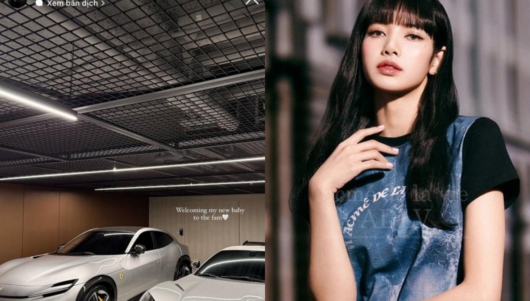 Lisa (BlackPink) khoe siêu SUV Ferrari Purosangue trị giá gần 40 tỷ đồng tại gara