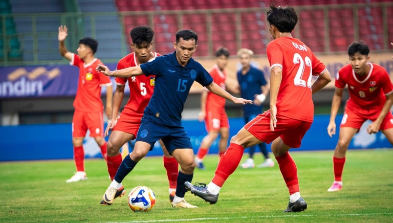 Bị Lào cầm hòa, U23 Campuchia phải quyết đấu với U23 Việt Nam