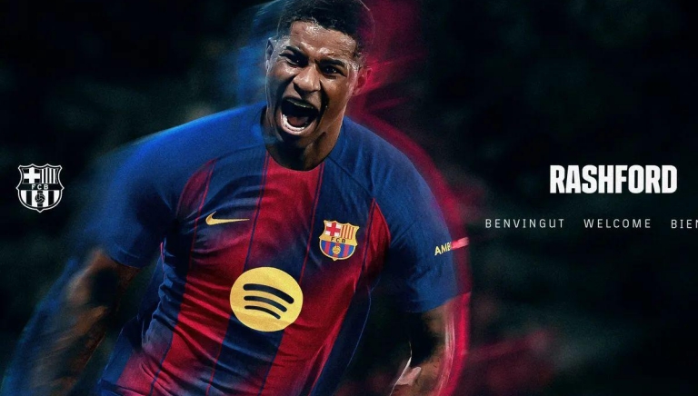 CHÍNH THỨC: Barca công bố chiêu mộ Marcus Rashford