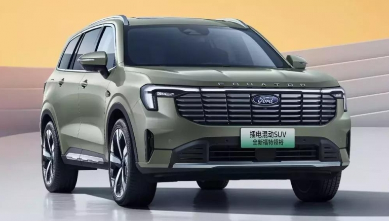 Vén màn Ford Equator 2025: Tinh chỉnh ngoại thất, dùng hệ truyền động plug-in hybrid