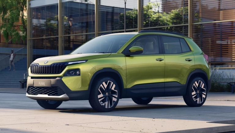 SUV cỡ nhỏ Skoda Kylaq trình làng, đối thủ mới của Raize, Sonet