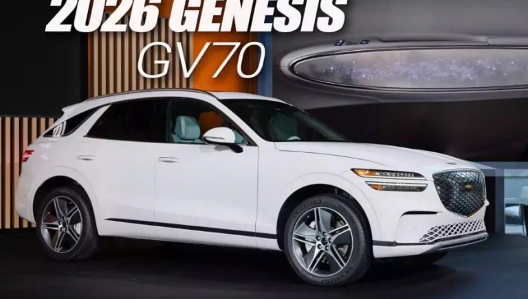 Vén màn Genesis Electrified GV70 2026: Tinh chỉnh thiết kế, cải thiện tầm vận hành