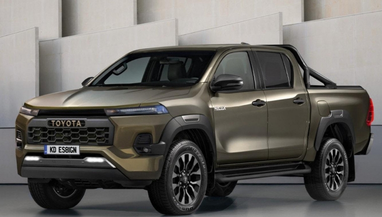 Phác họa thiết kế của Toyota Hilux đời mới: Không có quá nhiều đột phá