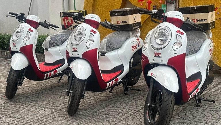 Honda Scoopy phiên bản giới hạn có giá gần 90 triệu đồng tại Việt Nam