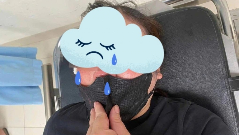 Hà Nội: Nữ tài xế xe máy 'tố' bị người đi ô tô tác động vật lý vào đầu