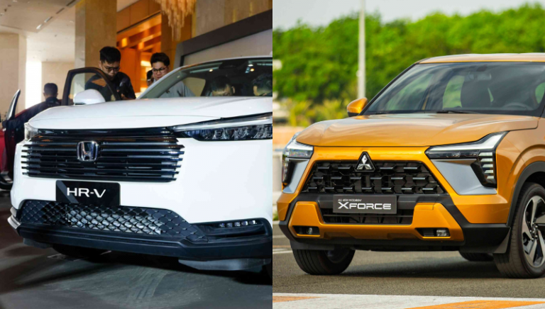 So sánh Honda HR-V 2025 và Mitsubishi Xforce: SUV cỡ B nào đáng mua hơn trong tầm giá 700 triệu đồng?